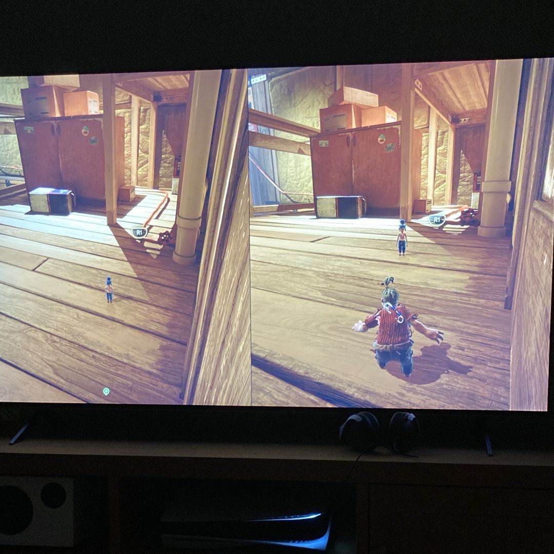 Split screen co-op, It takes two